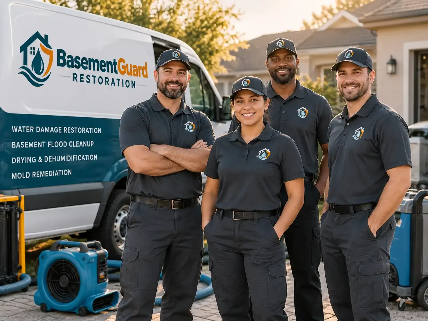 Basement Water Damage Restoration company in Clint, TX